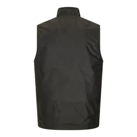 Gilet chasse Walker and Hawkes vert coton ciré 4 poches