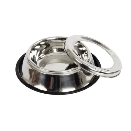 Gamelle inox anti-débordement pour trajets sécurisés