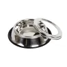 Gamelle inox anti-débordement pour trajets sécurisés