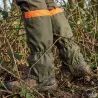 Guêtres Predator 1200R vert/orange - protection chasse