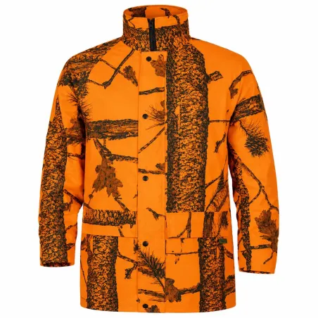 Veste étanche Treeland camo orange M-4XL chasse