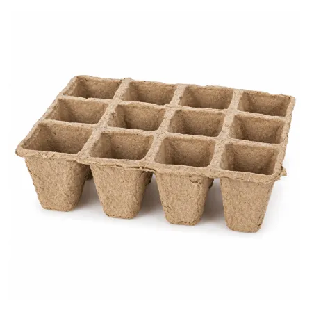 Plateaux semis biodégradables - Lot de 4 - Éco-responsables