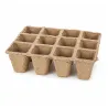 Plateaux semis biodégradables - Lot de 4 - Éco-responsables