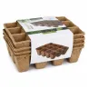 Plateaux semis biodégradables - Lot de 4 - Éco-responsables