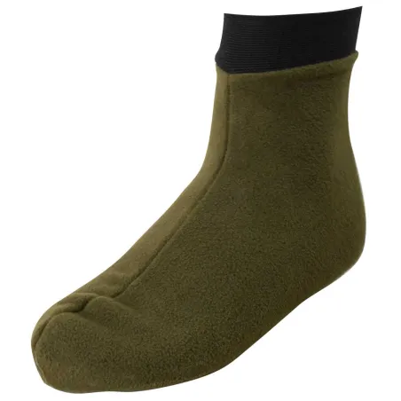 Chaussons de Bottes Polaires polyester kaki et noir 39/40 à 43/45
