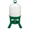 Kit abreuvoir 40L + mangeoire 30kg sur pieds volailles
