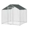 Enclos volailles 4m² - Tube galvanisé et toile PE étanche