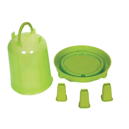 Abreuvoir sur pied vert 3L gradué pour volailles
