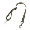Laisse voiture 75 cm kaki réglable Stepland