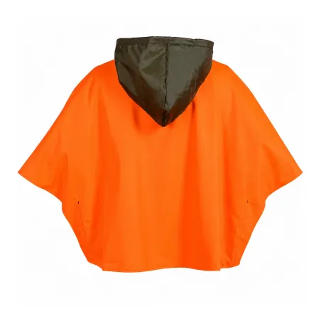Capeline étanche réversible kaki/orange - Taille unique