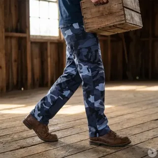 Pantalon BDU Camo Urban Idaho® Homme - Bleu urbain
