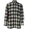 Chemise homme Dolty flanelle carreaux bleu/beige S-4XL