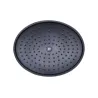 Cocotte ovale rouge 32 cm en fonte d'aluminium - Tous feux