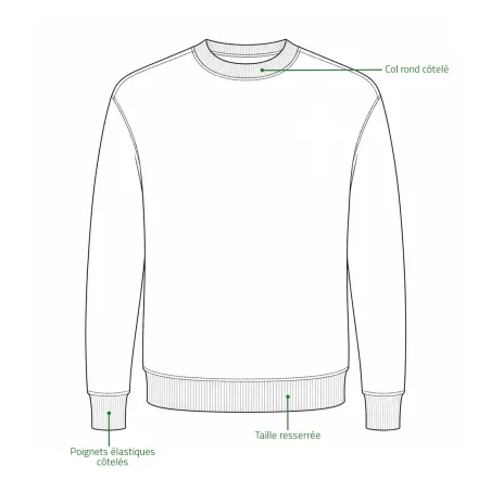 Sweat chasse orange sanglier Treeland - S à 3XL polyester