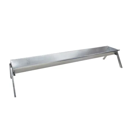 Mangeoire galvanisée pour ovins et caprins 203 cm
