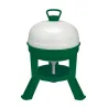 Kit abreuvoir 20L + mangeoire 15kg sur pieds