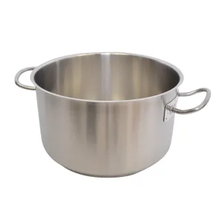 Braisière inox Ø40cm pour barbecue et extérieur
