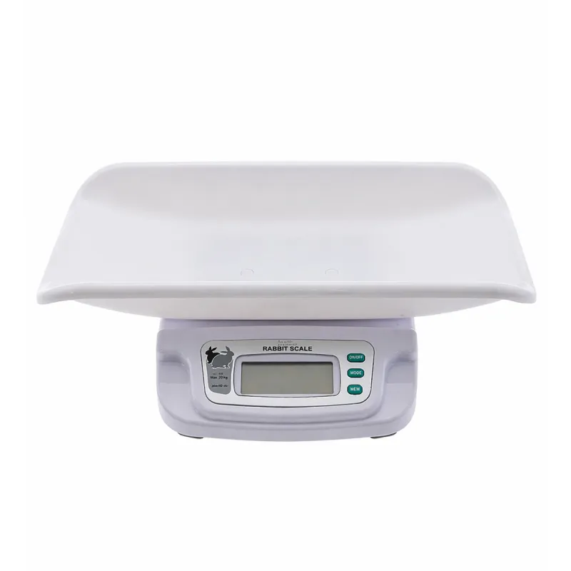 Balance digitale pour lapins 20kg - Précision 5g