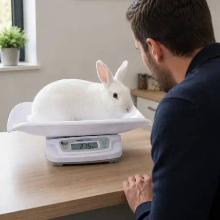 Balance digitale pour lapins 20kg - Précision 5g