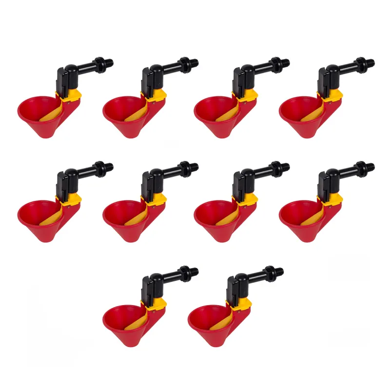 10 abreuvoirs Olba coupelle large 5 cm pour volailles