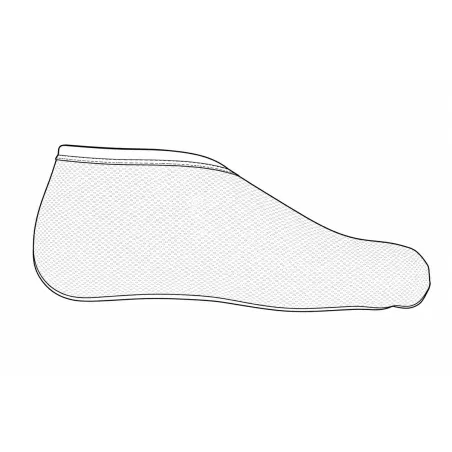 Chausson de bottes polycoton polyviscose gris 36/37 à 46/47