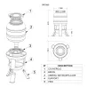 Kit abreuvoir 30L + mangeoire 23kg sur pieds volailles
