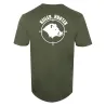 T-Shirt Keiler Hunter kaki coton manches courtes chasse