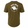 T-Shirt Keiler Hunter kaki coton manches courtes chasse