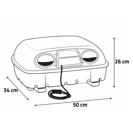 Couveuse River Systems Egg Tech 24 œufs automatique