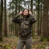 Sweat capuche camouflage Woodland - 80% coton 280g