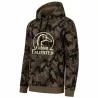 Sweat capuche camouflage Woodland - 80% coton 280g