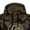 Sweat capuche camouflage Woodland - 80% coton 280g