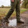 Pantalon homme kaki polycoton résistant 36-60