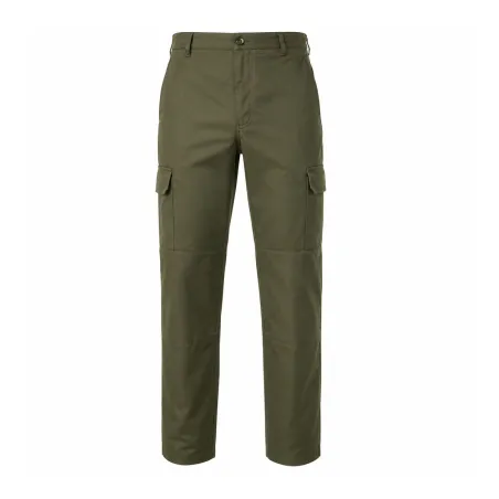 Pantalon homme kaki polycoton résistant 36-60
