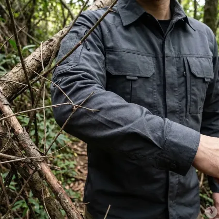 Chemise Ubas Fighter multipoches noir M à 3XL - Élevage & extérieur