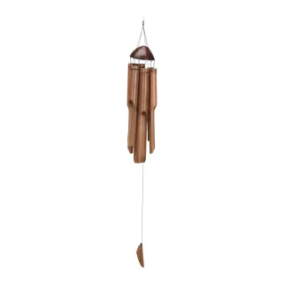 Carillon bambou 6 tubes - Son zen pour extérieur
