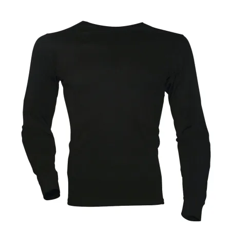 Sweat-shirt MegaDry noir en polyester résistant