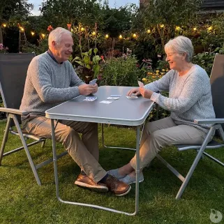 Table camping pliable 120x60 cm - légère et robuste