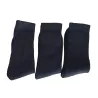 Lot de 3 paires de chaussettes mi-hautes noires 39-46