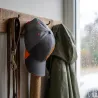 Casquette Helios respirante grise/orange - taille unique