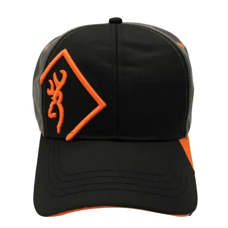 Casquette Helios respirante grise/orange - taille unique