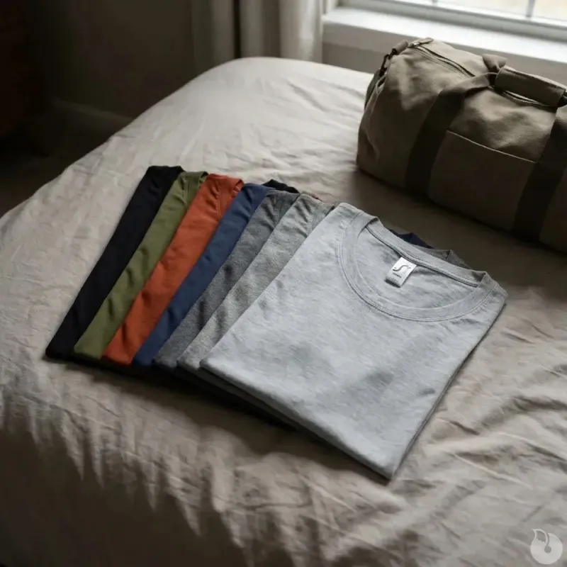 Lot 7 t-shirts coton 190g - 7 couleurs pour éleveurs