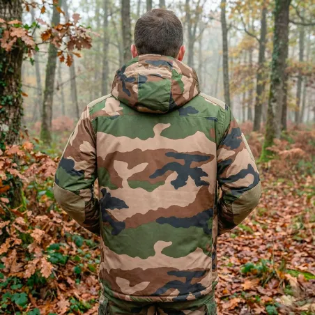 Parka Hardshell camo XMF 200 - Résistante et isolante
