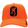 Casquette More Pet orange respirante - Sécurité chasse