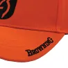 Casquette More Pet orange respirante - Sécurité chasse