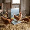 Mangeoire trémie anti-nuisibles 23 kg tôle galvanisée