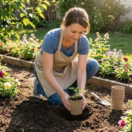 Pots biodégradables pour semis - Lot de 10 Progarden