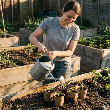 Pots biodégradables pour semis - Lot de 10 Progarden