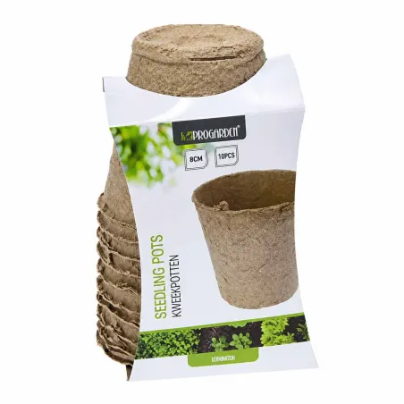 Pots biodégradables pour semis - Lot de 10 Progarden