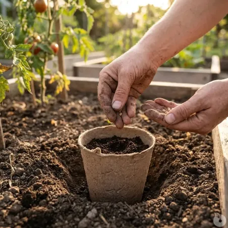 Pots biodégradables pour semis - Lot de 10 Progarden
